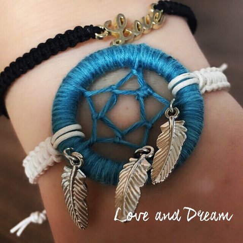 Dream Catcher Bracelet【Sky】2カラー