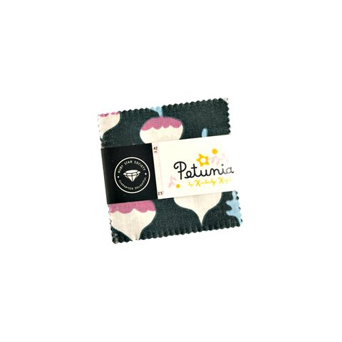USAコットン RUBY STAR SOCIETY mini charm 42枚セット Petunia 生地 布
