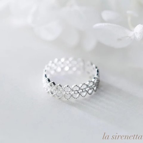 受注製作 ＊ lace ring