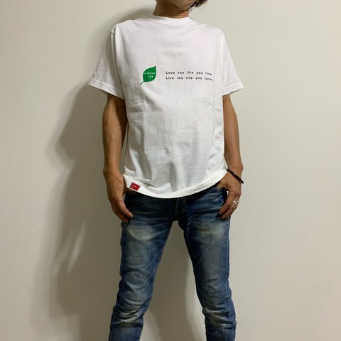 Tシャツ(葉っぱロゴ)