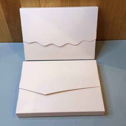 ハーフ＆ハーフセット　オリジナルギフトボックス　手紙　なみなみ　梱包資材　発送箱　