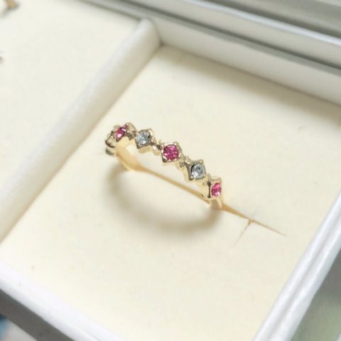 ＊選べるカラー＊オリジナルオーダーピンキーリング💍