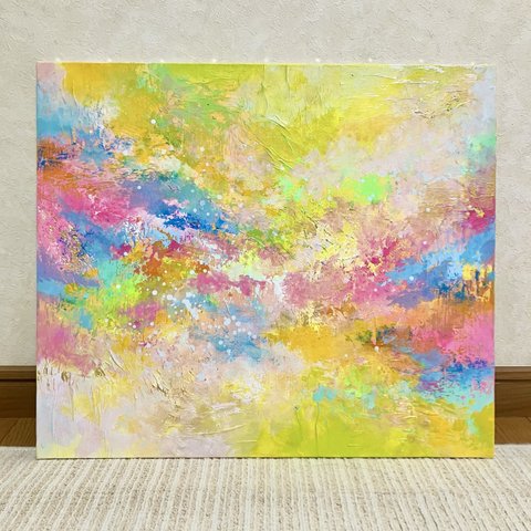 ＊オーダー品＊10号キャンバス　絵画　原画　抽象画