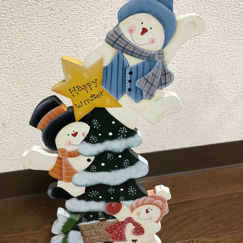 スノーマンのクリスマス飾り