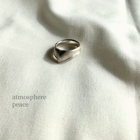 【Pt900】デッサン/布 : Ring