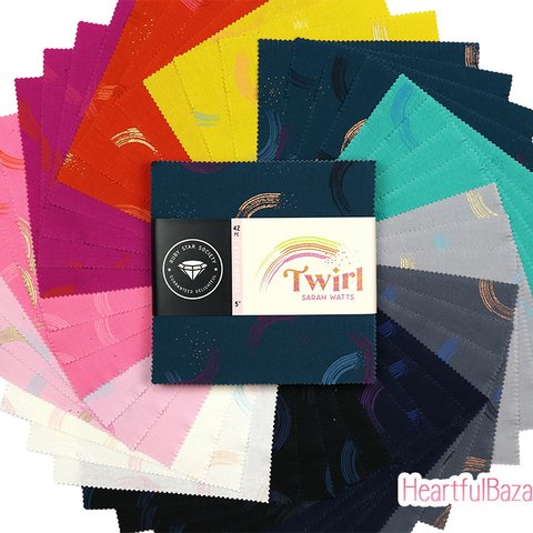 USAコットン RUBY STAR SOCIETY 42枚セット Twirl 生地 布