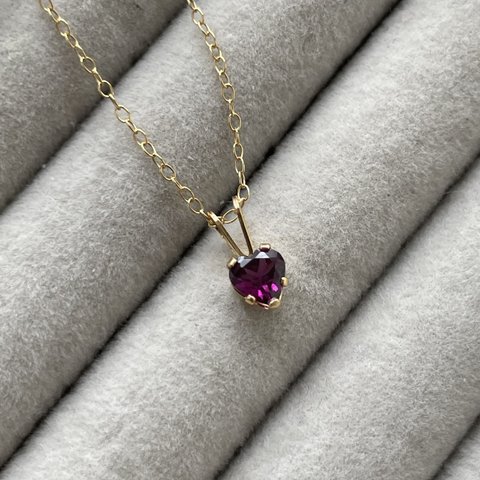 Grape Heart♡ ... Rhodolite Garnet