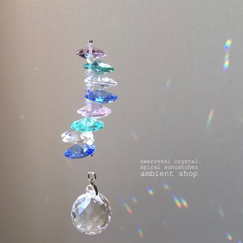 mulch color swarovski suncatcher  スワロフスキーサンキャッチャー マルチカラー