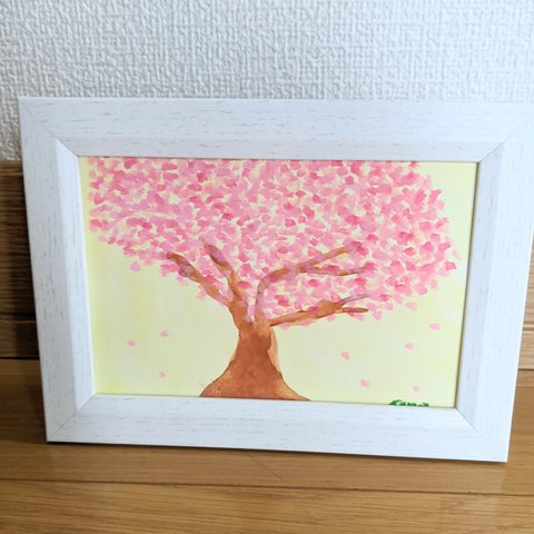 幸運桜原画🌈