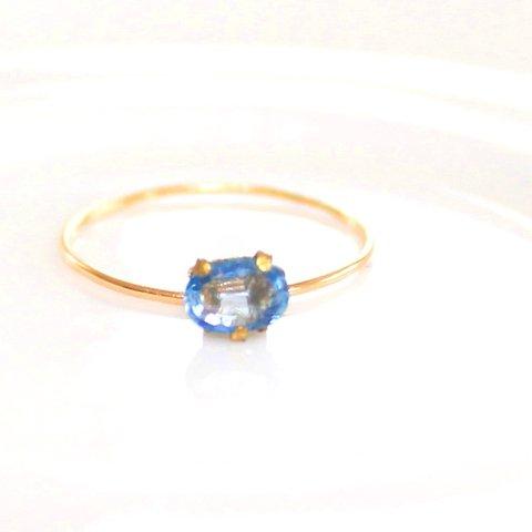 - mizuiro no ishi - Ceylon Blue Sapphire k18 Ring