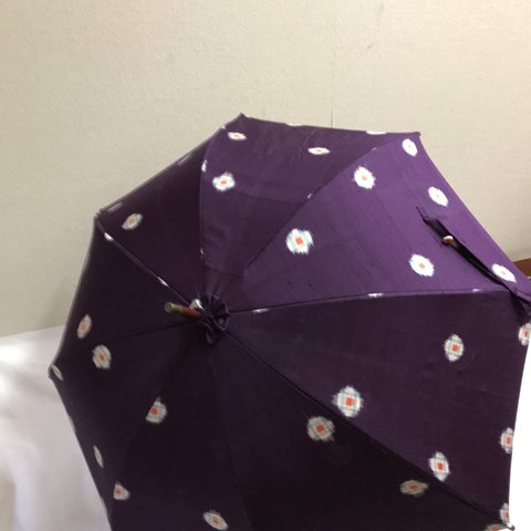 銘仙紫の日傘