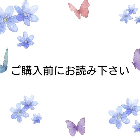 ご購入前にお読み下さい