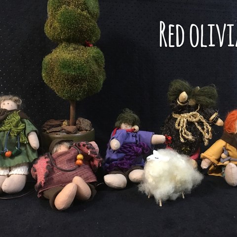 Christmas ornaments by RED OLIVIA