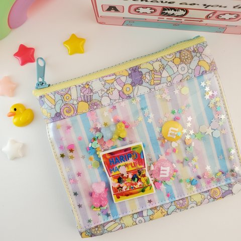 かわいいだけじゃない☆機能的 移動ポケット シャカシャカ スイーツ お菓子