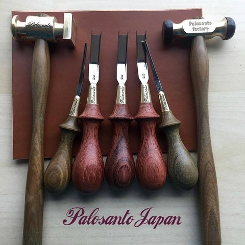 各種レザークラフト道具by Palosanto製ハンドメイドツール手作り道具