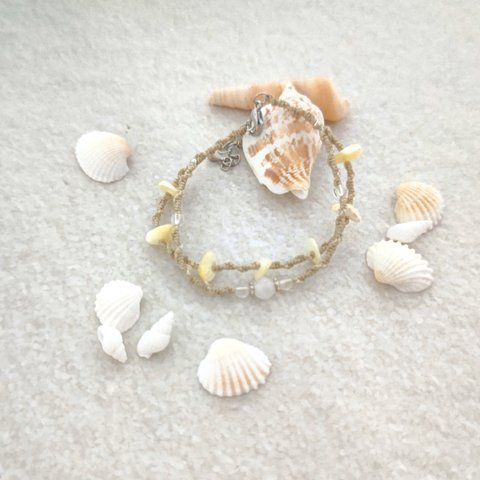 再販☆summer bracelet～yellow☆