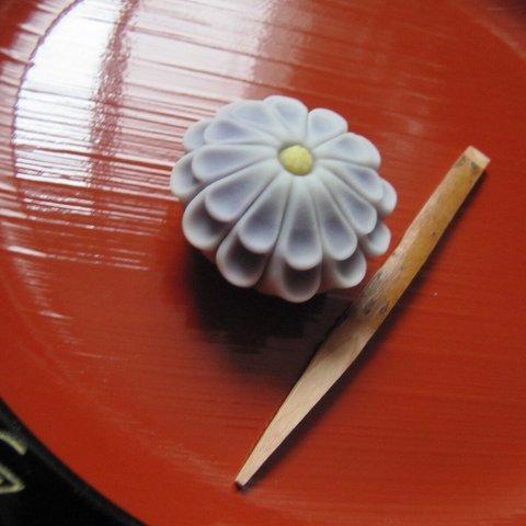 菊紫【和菓子マグネット】