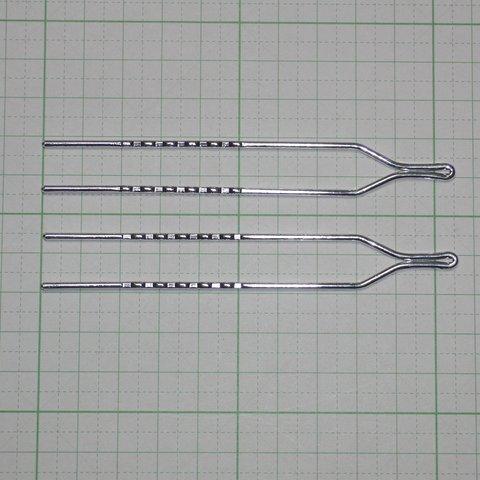 簪パーツ★2本足(3寸5分･2本)