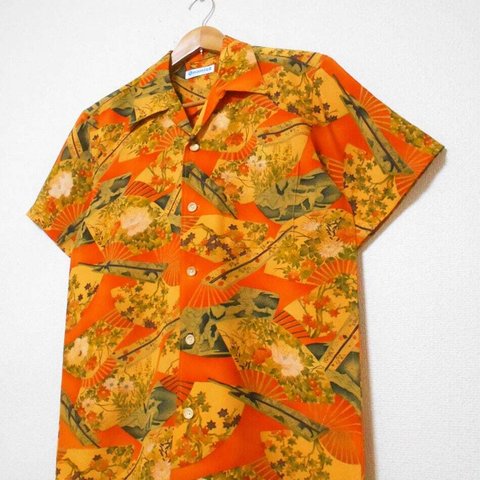 着物アロハシャツ Kimono Hawaiian Shirt AL-868/L