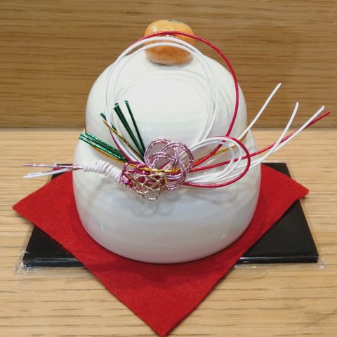 京焼・清水焼　鏡餅　（中）