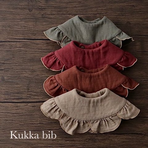 【Kukka bib】厚手　秋冬color