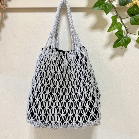 編み編みバッグ#3