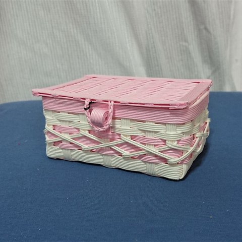 ふたつきミニBOX　ピンク