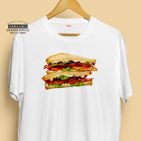 【半袖/長袖】オシャレおもしろTシャツ「BLT」