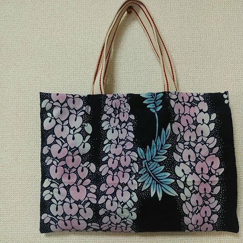 藤の花トートバッグ