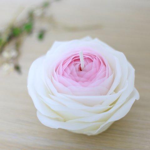 薔薇のプリンセス。蜜蝋キャンドル