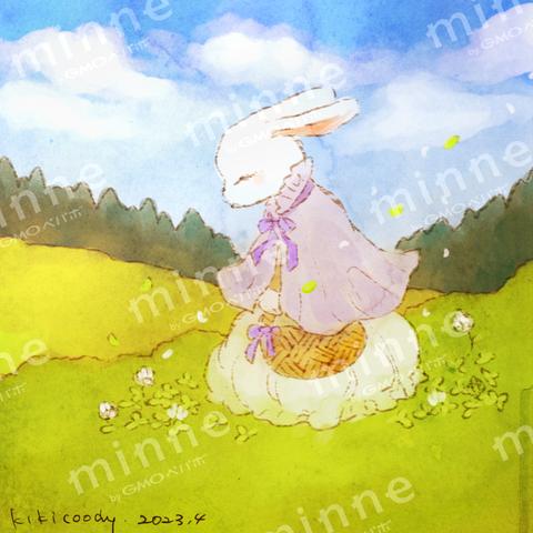 The White Rabbit Lady and the Clover Field｜白うさぎの婦人とクローバー野原