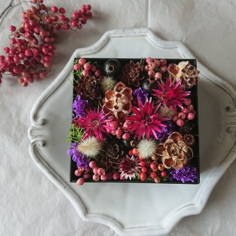 flower box PINK