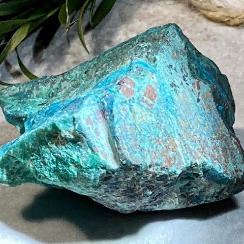 女神の石✨　クリソコラ　珪孔雀石　原石　ラフストーン