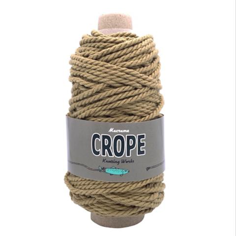 MACRAME ROPE 3PLY KHAKI 4mm マクラメロープ