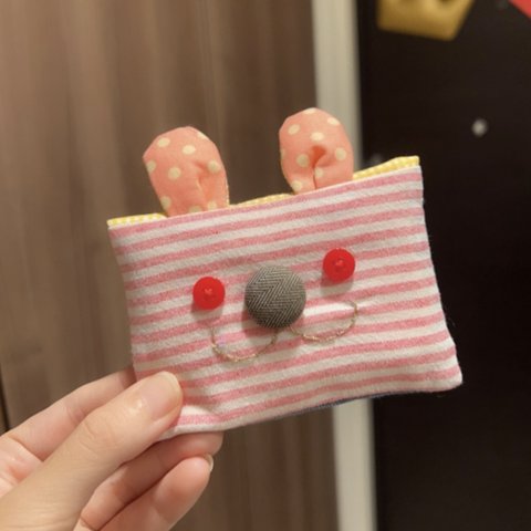 うさぎのポケットティッシュケース