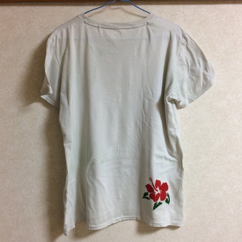 ハイビスカスTシャツ