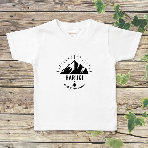 ★お名前Tシャツ★Small & Cute Camper