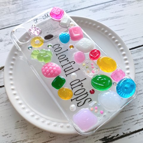 【受注生産】キャンディドロップ スマホケース　iPhone Android対応