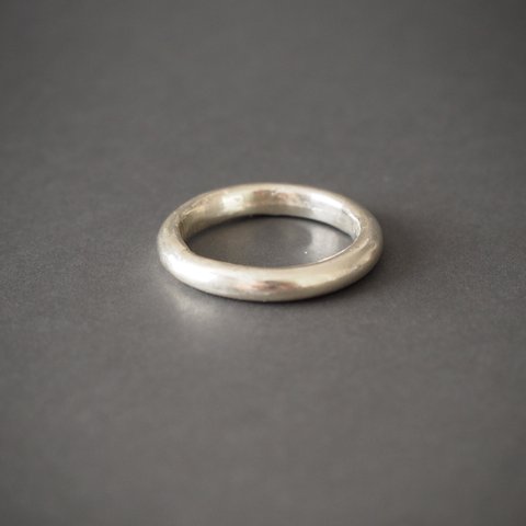 ※受注制作※〈silver925〉 Simple RING 3〜25号シルバーリング <No.33>