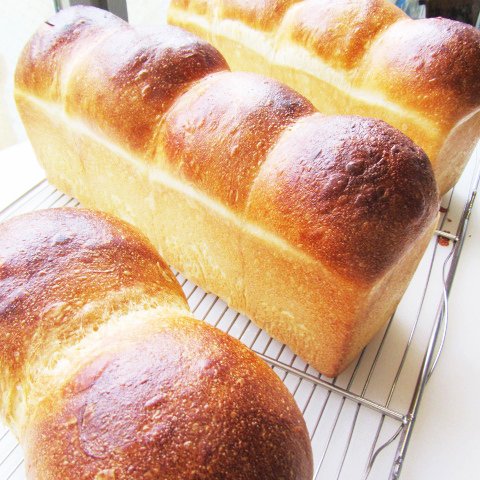 【minne.mag掲載】スライスカット可能* 『 パンリシェ - 天然酵母の食パン - 』 山型1斤