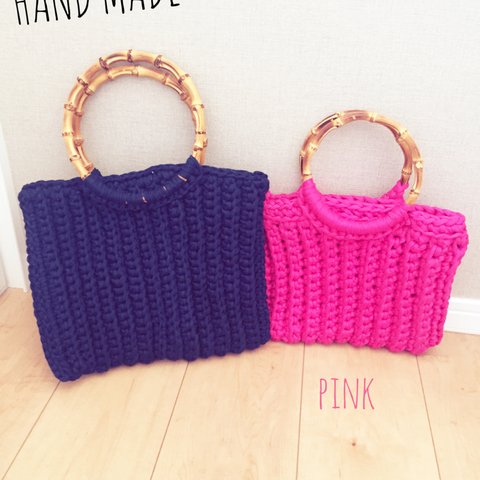 バンブーBAG  pink