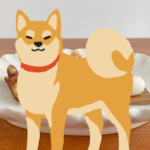 ハッピーバッグ＊ミニチュアわんこパン（柴犬）