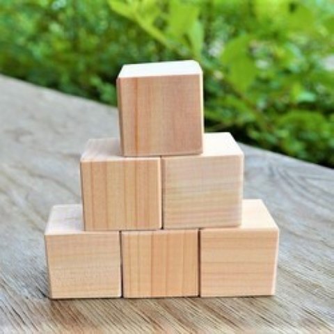 ヒノキブロック6個入り×3袋(消臭・防虫・抗菌)