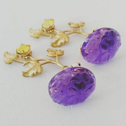 Vintage flower earring