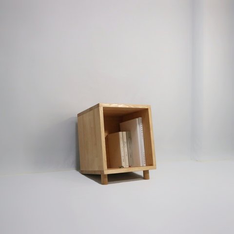 N book BOX(本棚/サイドテーブル/テレワーク/棚/収納棚/アンティーク/ヴィンテージ）