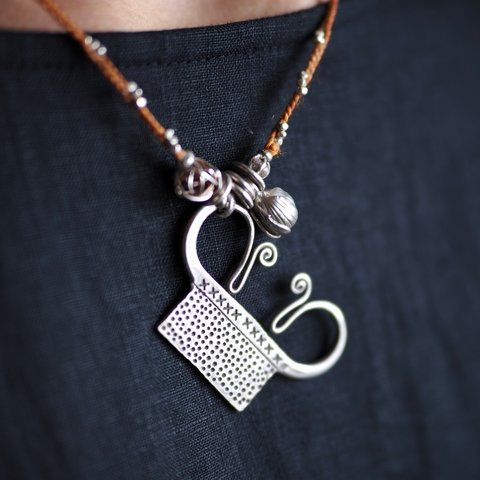 -Spirit lock- code necklace