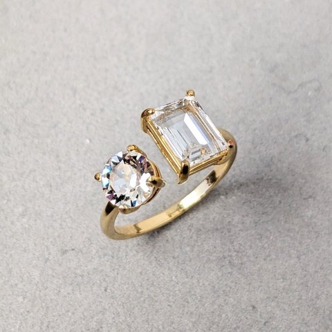 *Crystal Ring*《クリスタル》【12号〜調整可能】