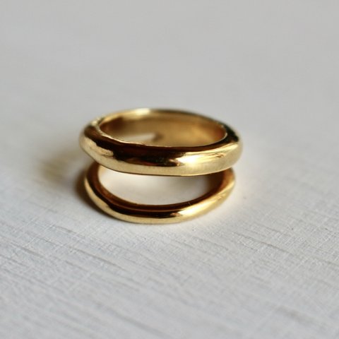 d ring   silver925 (k18 gold plated /ニッケルフリー)