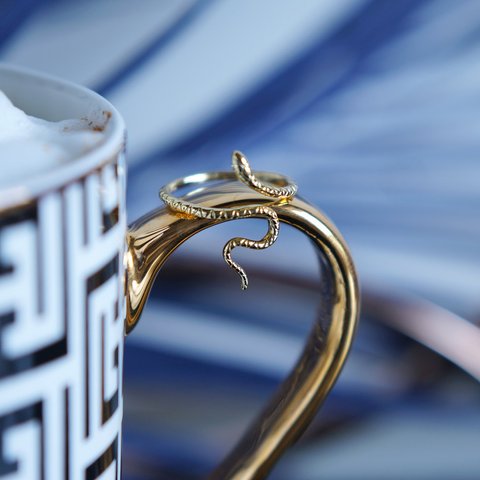 【Sterling Silver925】Mystical Snake Ring