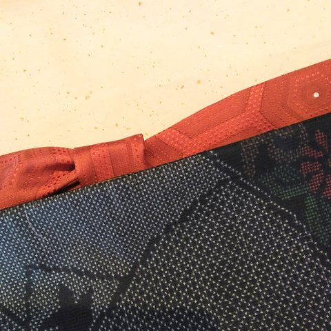 帯揚のような正絹仮紐｢159㎝」新品地紋起こし　オリジナル品　ベルト 半巾帯の帯揚げ　ベルト